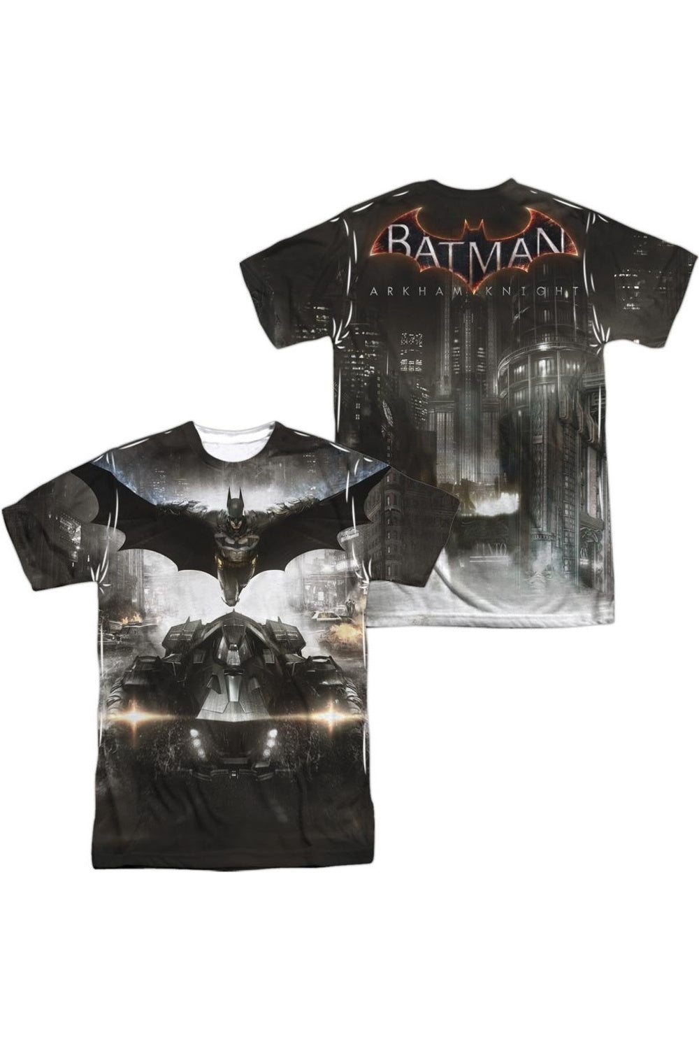 Постер Batman Arkham Knight (принт спереди/сзади) футболка с коротким рукавом для взрослых из полиэстера Gildan, белый
Постер Batman Arkham Knight (принт спереди/сзади) футболка с коротким рукавом для взрослых из полиэстера Gildan, белый