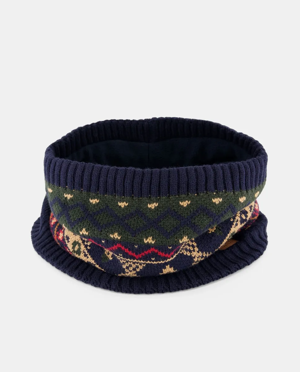 Мужской вязаный фантазийный воротник Green Coast, темно-синий
Мужской вязаный фантазийный воротник Green Coast, темно-синий