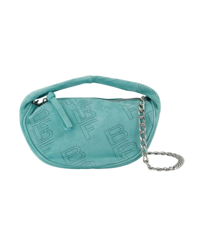 Синяя кожаная детская сумка-мешок By Far, синий
Синяя кожаная детская сумка-мешок By Far, синий