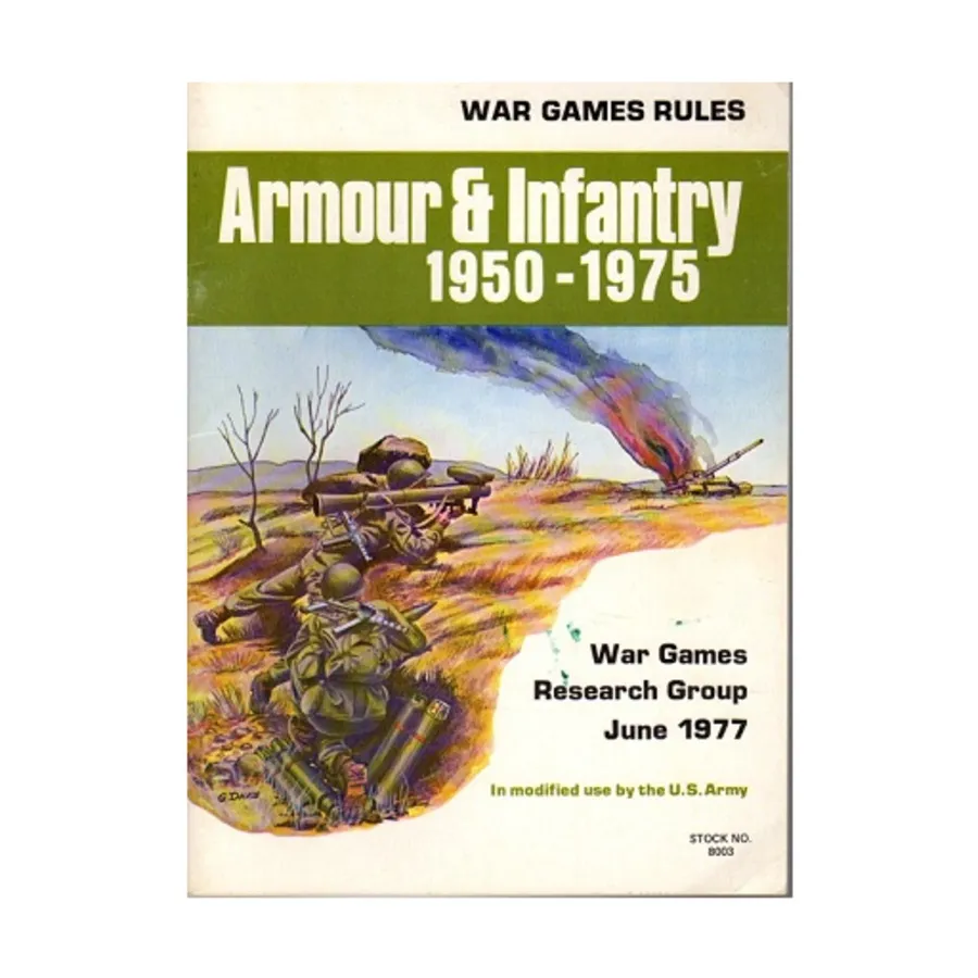 Броня и пехота 1950–1975 (3-е издание), War Games Rules (Wargames Research Group)
Броня и пехота 1950–1975 (3-е издание), War Games Rules (Wargames Research Group)
