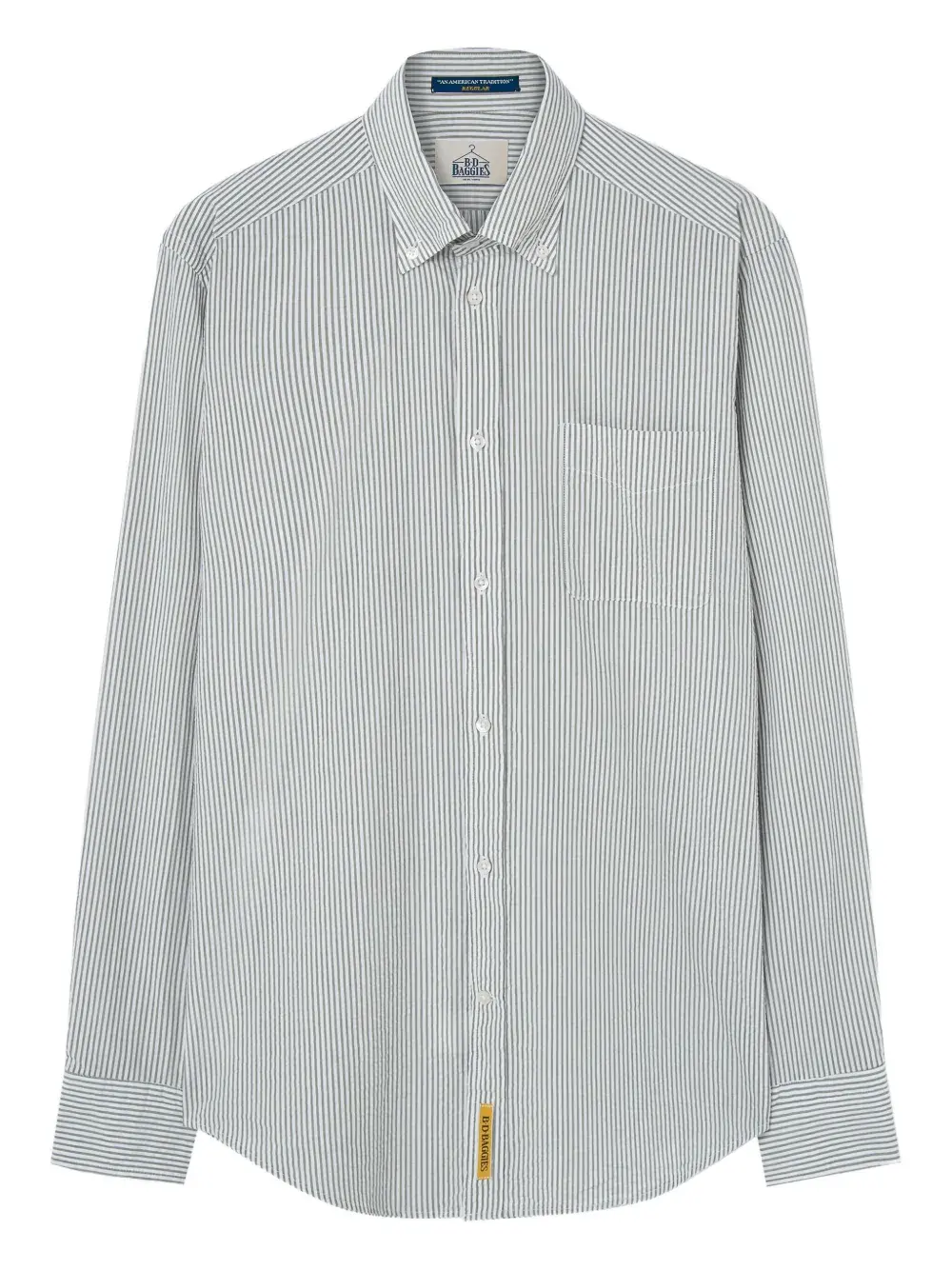 Полосатая рубашка с длинными рукавами B.D. Baggies, белый
Полосатая рубашка с длинными рукавами B.D. Baggies, белый