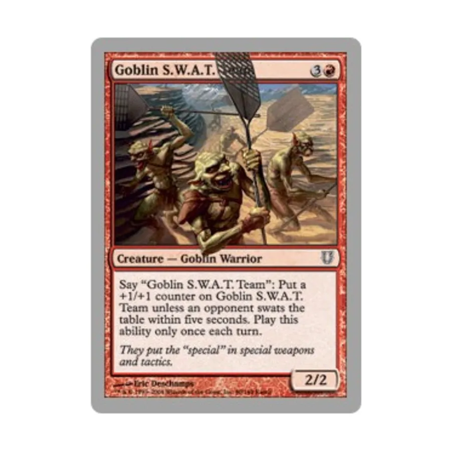 CCG Гоблин S.W.A.T. Команда (К), MTG - Unhinged
CCG Гоблин S.W.A.T. Команда (К), MTG - Unhinged