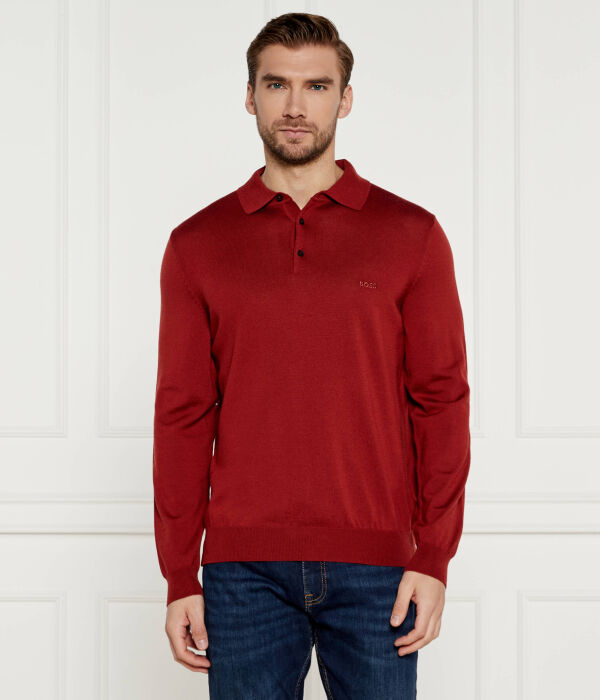 Шерстяная рубашка поло bono-l Regular fit Boss, красный
Шерстяная рубашка поло bono-l Regular fit Boss, красный