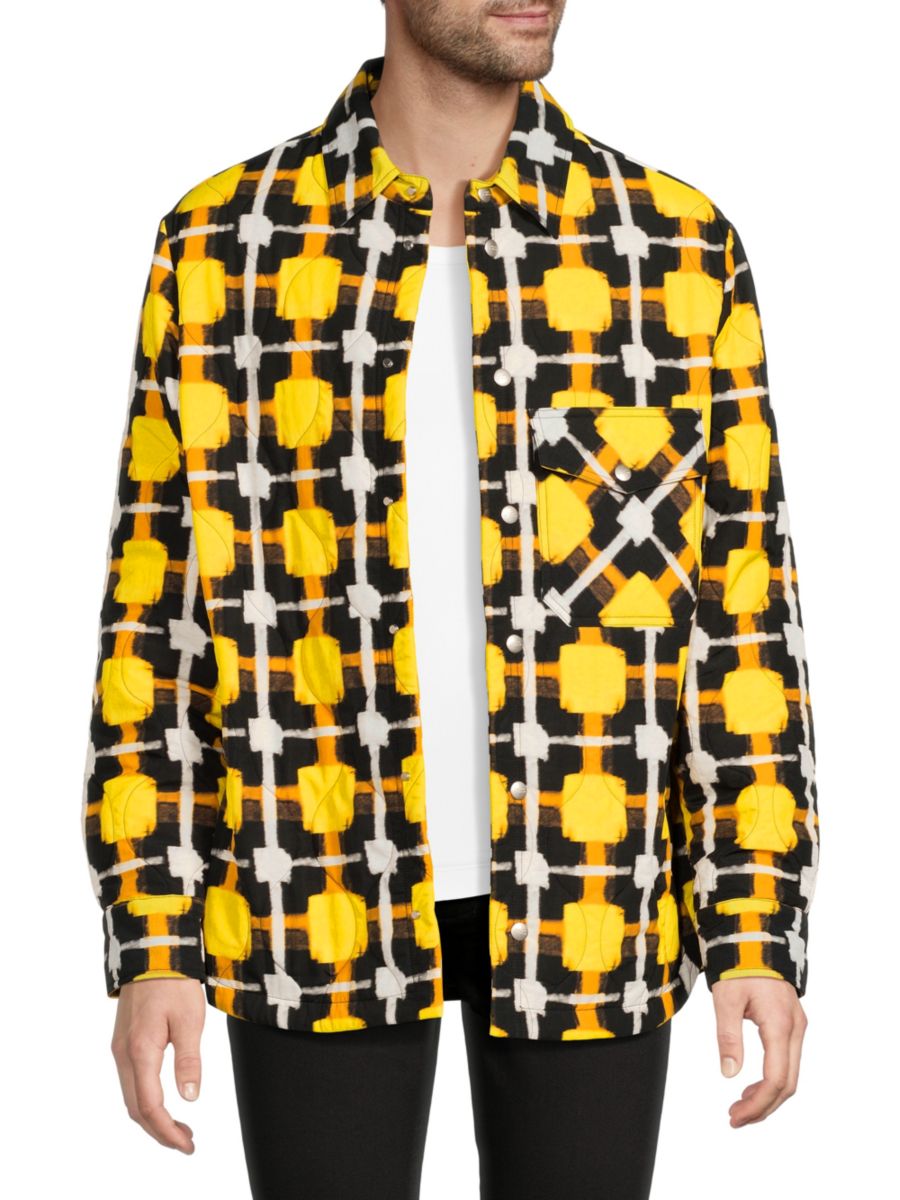 Клетчатая куртка-рубашка Marcelo Burlon, разноцветный
Клетчатая куртка-рубашка Marcelo Burlon, разноцветный
