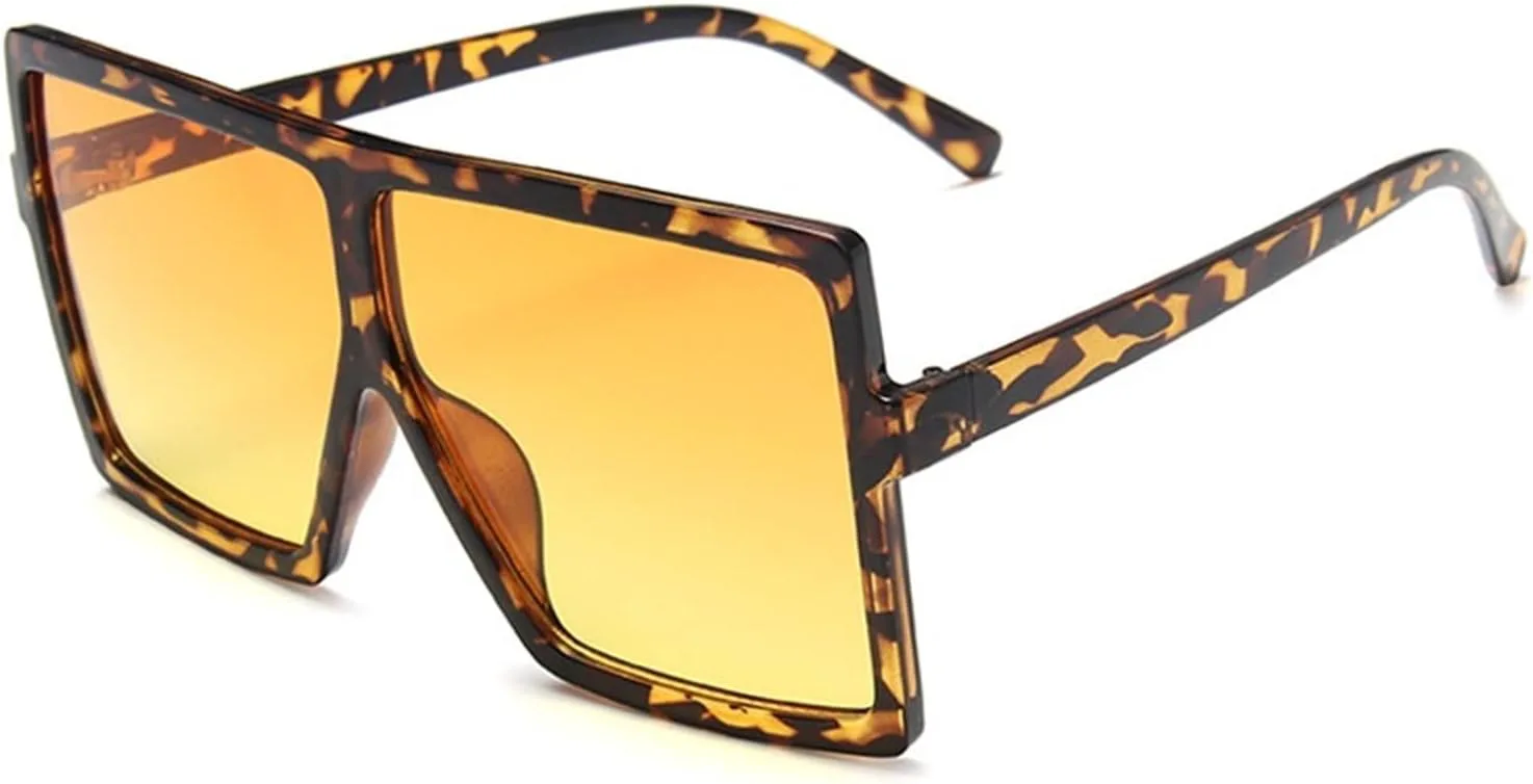 Модные солнцезащитные очки в крупной оправе для мужчин и женщин, в стиле ретро, квадратной формы, для отдыха и пляжа (Цвет: K, Размер: Средний) MTZJH, One Color
Модные солнцезащитные очки в крупной оправе для мужчин и женщин, в стиле ретро, квадратной формы, для отдыха и пляжа (Цвет: K, Размер: Средний) MTZJH, One Color