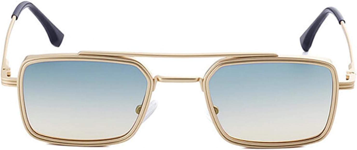 Willochra Классические металлические панк-солнцезащитные очки квадратной формы для мужчин и женщин, ретро с двойной перемычкой, модные женские многоугольные солнцезащитные очки, стильные оттенки, C4
Willochra Классические металлические панк-солнцезащитные очки квадратной формы для мужчин и женщин, ретро с двойной перемычкой, модные женские многоугольные солнцезащитные очки, стильные оттенки, C4