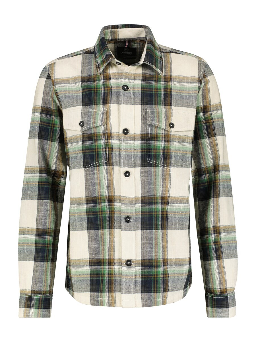 Клетчатая рубашка LERROS Regular fit Button Up Shirt, цвет ecru/light grey
Клетчатая рубашка LERROS Regular fit Button Up Shirt, цвет ecru/light grey