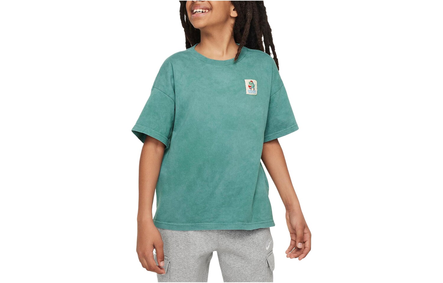 Детская футболка Nike, зеленый 
Детская футболка Nike, зеленый