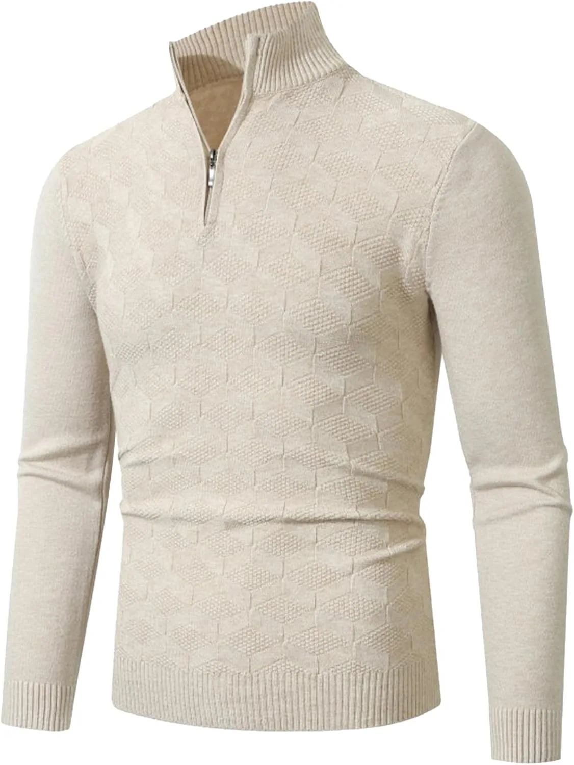 Классический свитер с застежкой на четверть для мужчин QOAAIE
Классический свитер с застежкой на четверть для мужчин QOAAIE