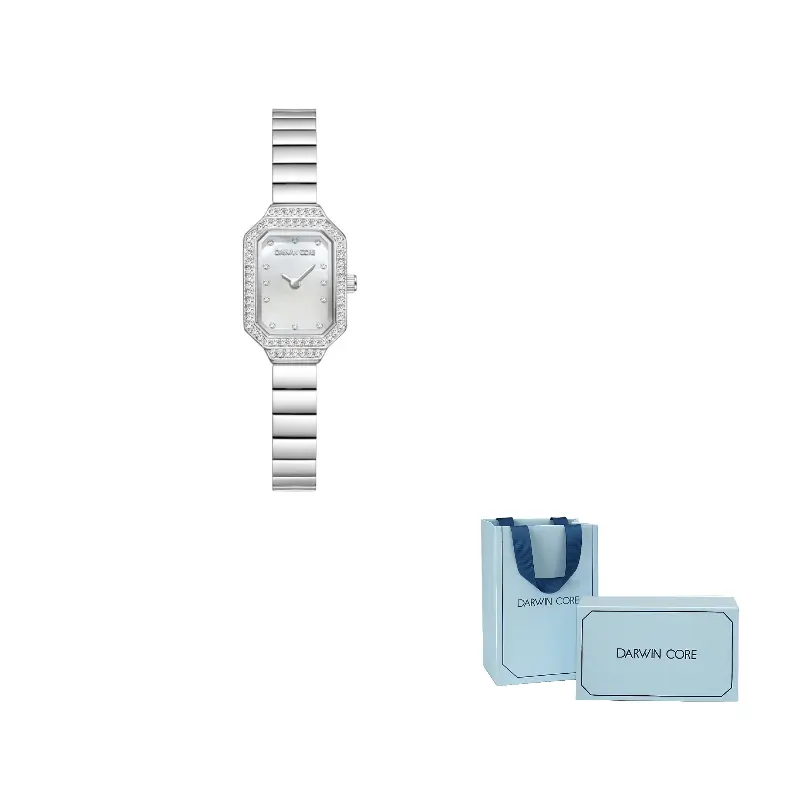 Darwin Core Часы Quartz Movement Stainless Steel Watchband Watch Women's Watch Black Dial, Pearl White
Darwin Core Часы Quartz Movement Stainless Steel Watchband Watch Women's Watch Black Dial, Pearl White