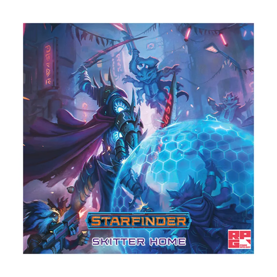 Модуль Skitter Home (Free RPG Day 2020), Starfinder Role Playing Game - Core & Assorted
Модуль Skitter Home (Free RPG Day 2020), Starfinder Role Playing Game - Core & Assorted