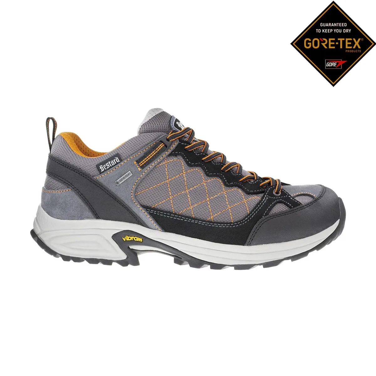 Женская скоростной поход Низкая горная обувь Bestard, серый/оранжевый
Женская скоростной поход Низкая горная обувь Bestard, серый/оранжевый