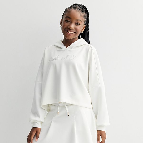 Детская худи кроп Limited Too, White
Детская худи кроп Limited Too, White