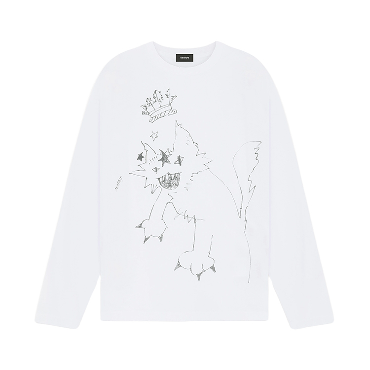 Футболка с принтом WE11DONE, белая
Футболка с принтом WE11DONE, белая