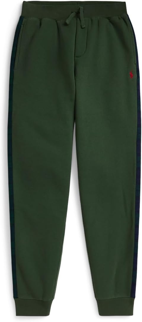Флисовые брюки-джоггеры с клетчатой отделкой Polo Ralph Lauren Kids, Bottle Green
Флисовые брюки-джоггеры с клетчатой отделкой Polo Ralph Lauren Kids, Bottle Green