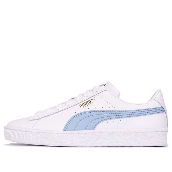 Кроссовки basket classic 21 'white forever blue' Puma, белый 
Кроссовки basket classic 21 'white forever blue' Puma, белый