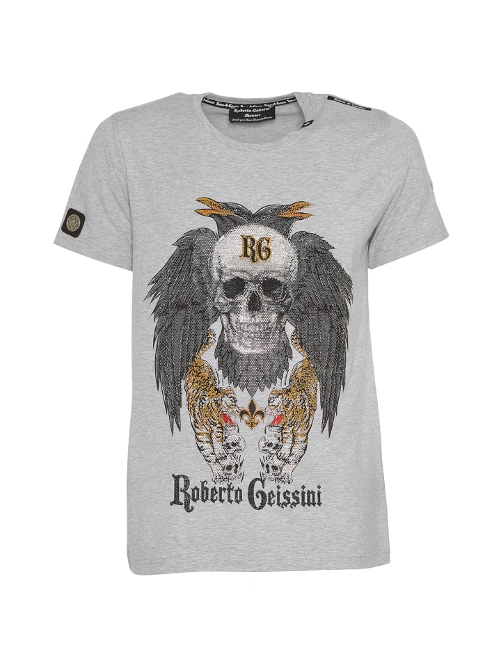 Футболка Skull Perfect серая Roberto Geissini, Серый, Футболка Skull Perfect серая Roberto Geissini
Футболка Skull Perfect серая Roberto Geissini, Серый, Футболка Skull Perfect серая Roberto Geissini