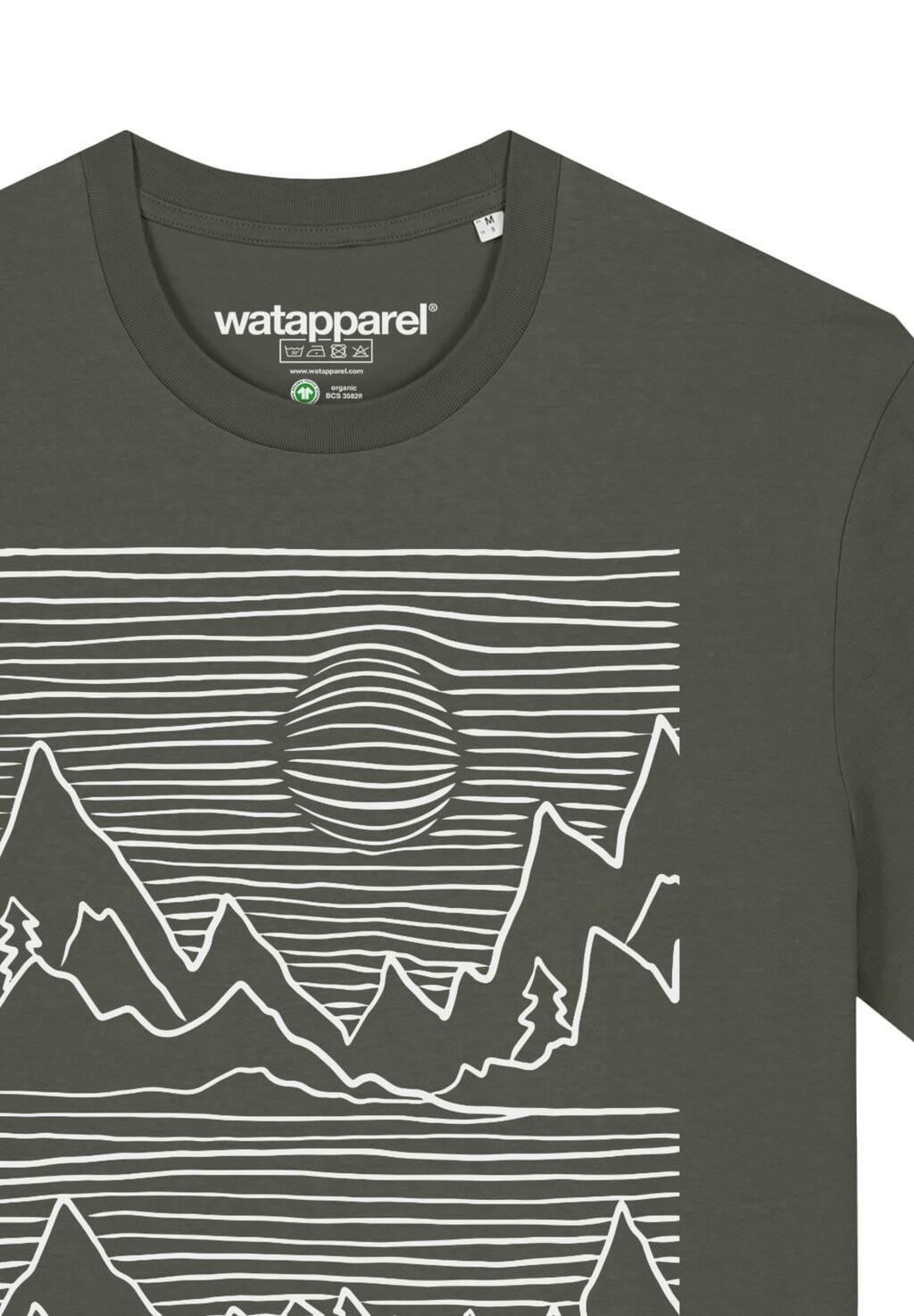 Футболка с принтом MOUNTAINS watapparel, хаки
Футболка с принтом MOUNTAINS watapparel, хаки