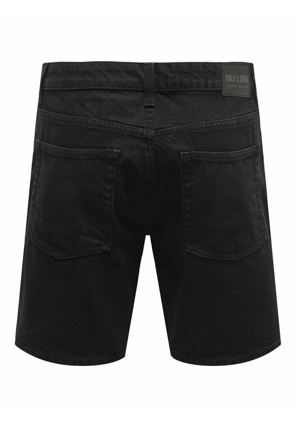 Джинсовые шорты NORMAL GESCHNITTEN MITTLERE TAILLE Only & Sons, черный деним
Джинсовые шорты NORMAL GESCHNITTEN MITTLERE TAILLE Only & Sons, черный деним