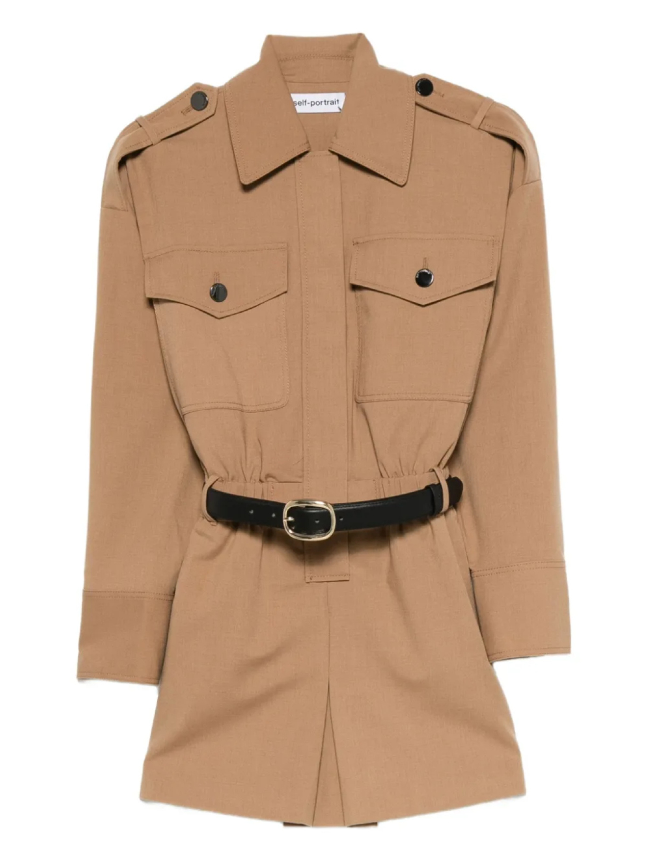 Комбинезон с карманами и поясом «Автопортрет» Self-Portrait, нейтральный
Комбинезон с карманами и поясом «Автопортрет» Self-Portrait, нейтральный