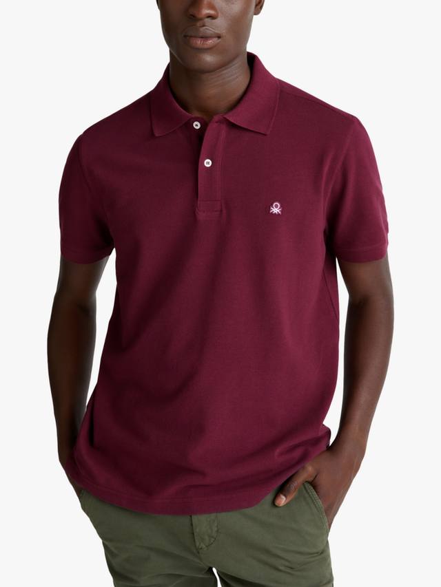 Хлопковая поло с коротким рукавом Regular Fit Benetton, Red
Хлопковая поло с коротким рукавом Regular Fit Benetton, Red