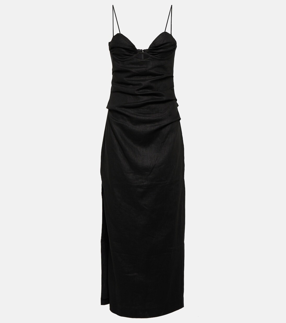 Льняное платье макси noemi Sir, черный
Льняное платье макси noemi Sir, черный