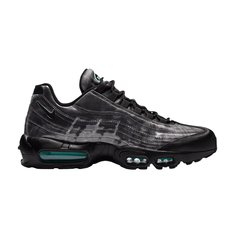 Кроссовки Nike Air Max 95 'Black Aurora Green', черный
Кроссовки Nike Air Max 95 'Black Aurora Green', черный