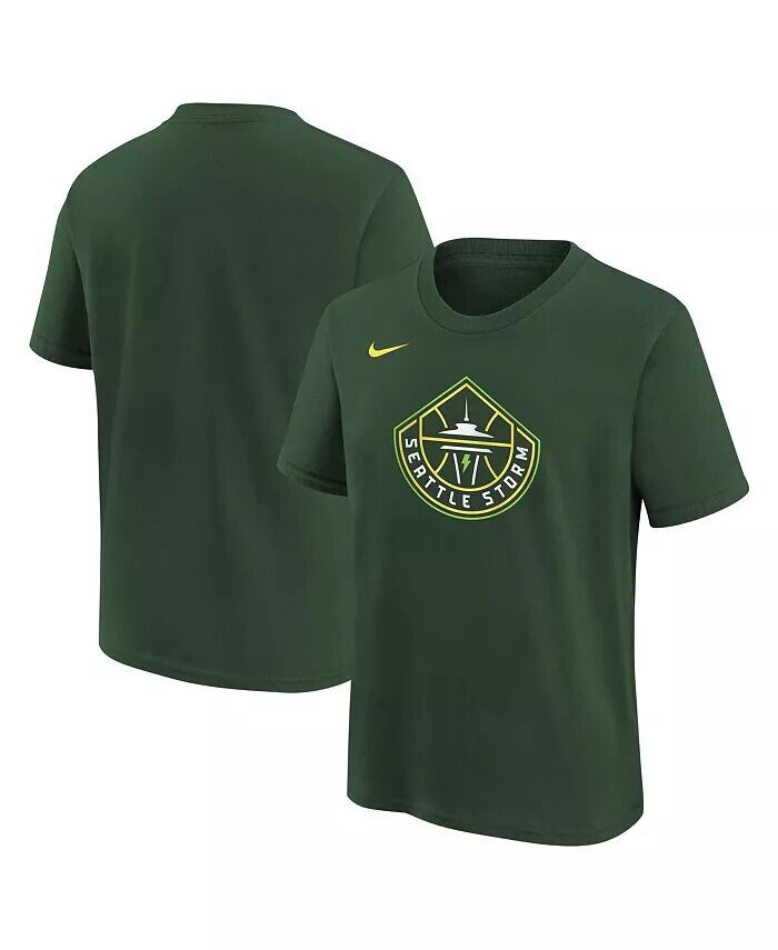 Футболка с логотипом «Seattle Storm Essential» для больших мальчиков и девочек Hunter Green Nike
Футболка с логотипом «Seattle Storm Essential» для больших мальчиков и девочек Hunter Green Nike