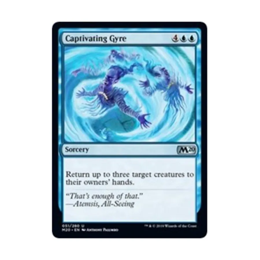 CCG Захватывающий круговорот (U), MTG - Core Set 2020
CCG Захватывающий круговорот (U), MTG - Core Set 2020