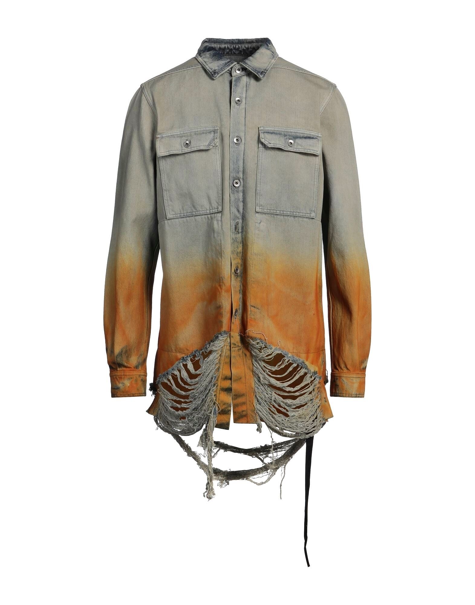 Джинсовая рубашка Rick Owens, синий
Джинсовая рубашка Rick Owens, синий