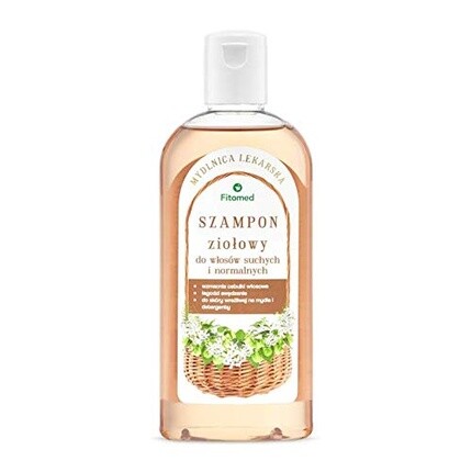 Традиционный шампунь для сухих и нормальных волос 250мл, Fitomed
Традиционный шампунь для сухих и нормальных волос 250мл, Fitomed