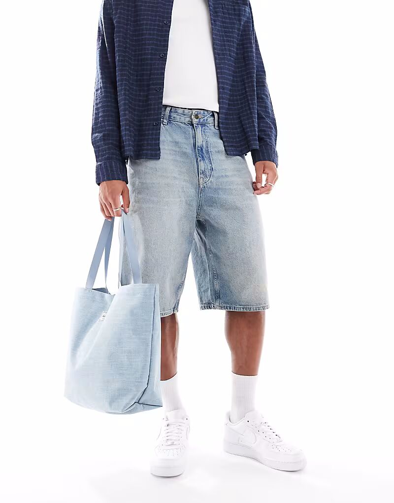 Классическая сумка-тоут Herschel Supply Co нежно-голубого цвета
Классическая сумка-тоут Herschel Supply Co нежно-голубого цвета