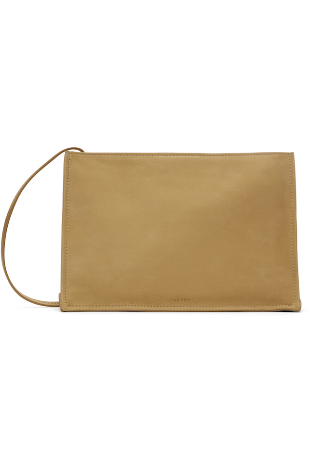 Большая переносная сумка через плечо The Row, цвет mustard
Большая переносная сумка через плечо The Row, цвет mustard