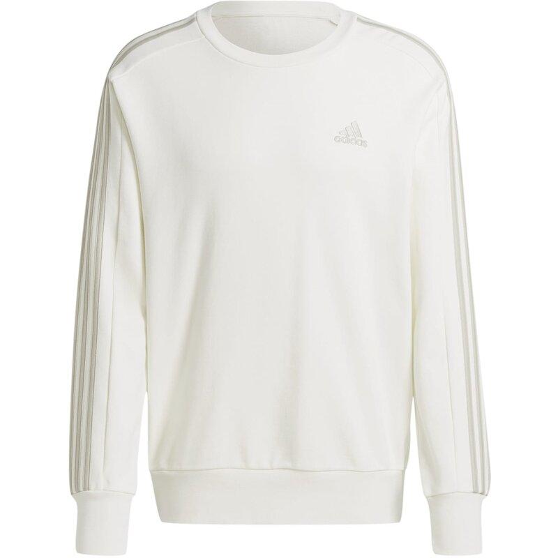 Свитшот Essentials из французского трикотажа с тремя полосками Adidas, белый
Свитшот Essentials из французского трикотажа с тремя полосками Adidas, белый