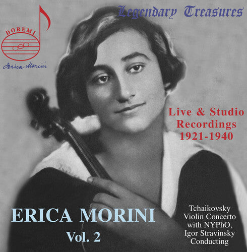 CD диск Tchaikovsky / Morini / NY Phil Orch / Stravinsky: Erica Morini 2 (1921-1940)
CD диск Tchaikovsky / Morini / NY Phil Orch / Stravinsky: Erica Morini 2 (1921-1940)