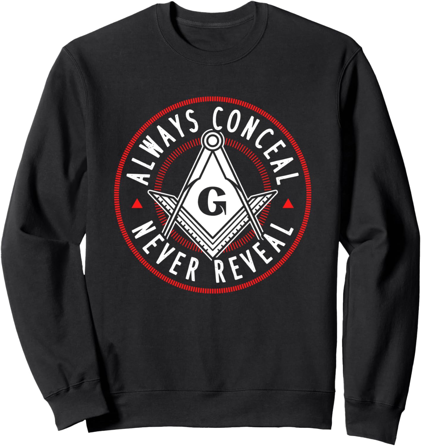 Толстовка со скрытым дизайном в виде масонского циркуля и угольника Freemasonry And Masonic Conspiracy Designs, черный
Толстовка со скрытым дизайном в виде масонского циркуля и угольника Freemasonry And Masonic Conspiracy Designs, черный