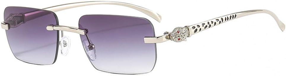 Модные солнцезащитные очки без оправы прямоугольной формы для женщин с прозрачными линзами с градиентом цвета "океан", уникальные солнцезащитные очки для мужчин TKKTLLT, Silver Gray Gradient
Модные солнцезащитные очки без оправы прямоугольной формы для женщин с прозрачными линзами с градиентом цвета "океан", уникальные солнцезащитные очки для мужчин TKKTLLT, Silver Gray Gradient