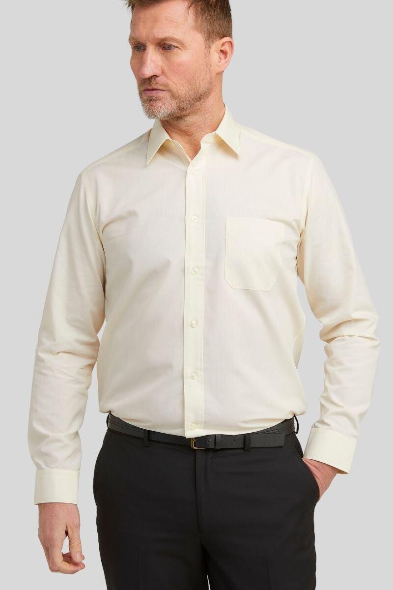 Кремовая классическая рубашка с длинным рукавом Easy Care Double TWO, белый
Кремовая классическая рубашка с длинным рукавом Easy Care Double TWO, белый