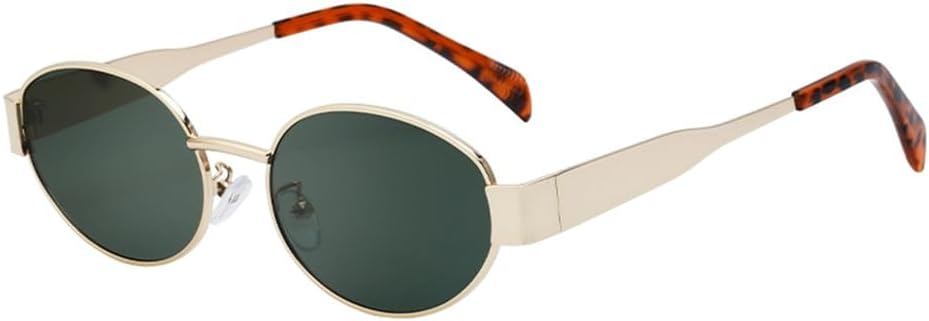 Солнцезащитные очки UV400 для мужчин и женщин | Маленькая оправа, овальная, металлическая, круглая | для вождения и занятий спортом на открытом воздухе generic, C5demig15
Солнцезащитные очки UV400 для мужчин и женщин | Маленькая оправа, овальная, металлическая, круглая | для вождения и занятий спортом на открытом воздухе generic, C5demig15