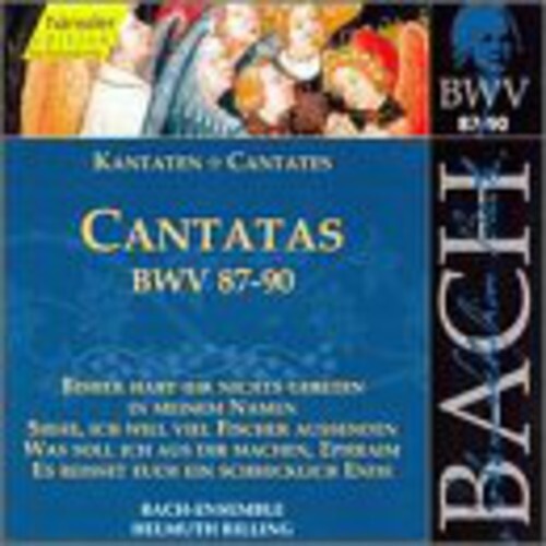 CD диск Bach / Gachinger Kantorei / Rilling: Sacred Cantatas BWV 87-90
CD диск Bach / Gachinger Kantorei / Rilling: Sacred Cantatas BWV 87-90