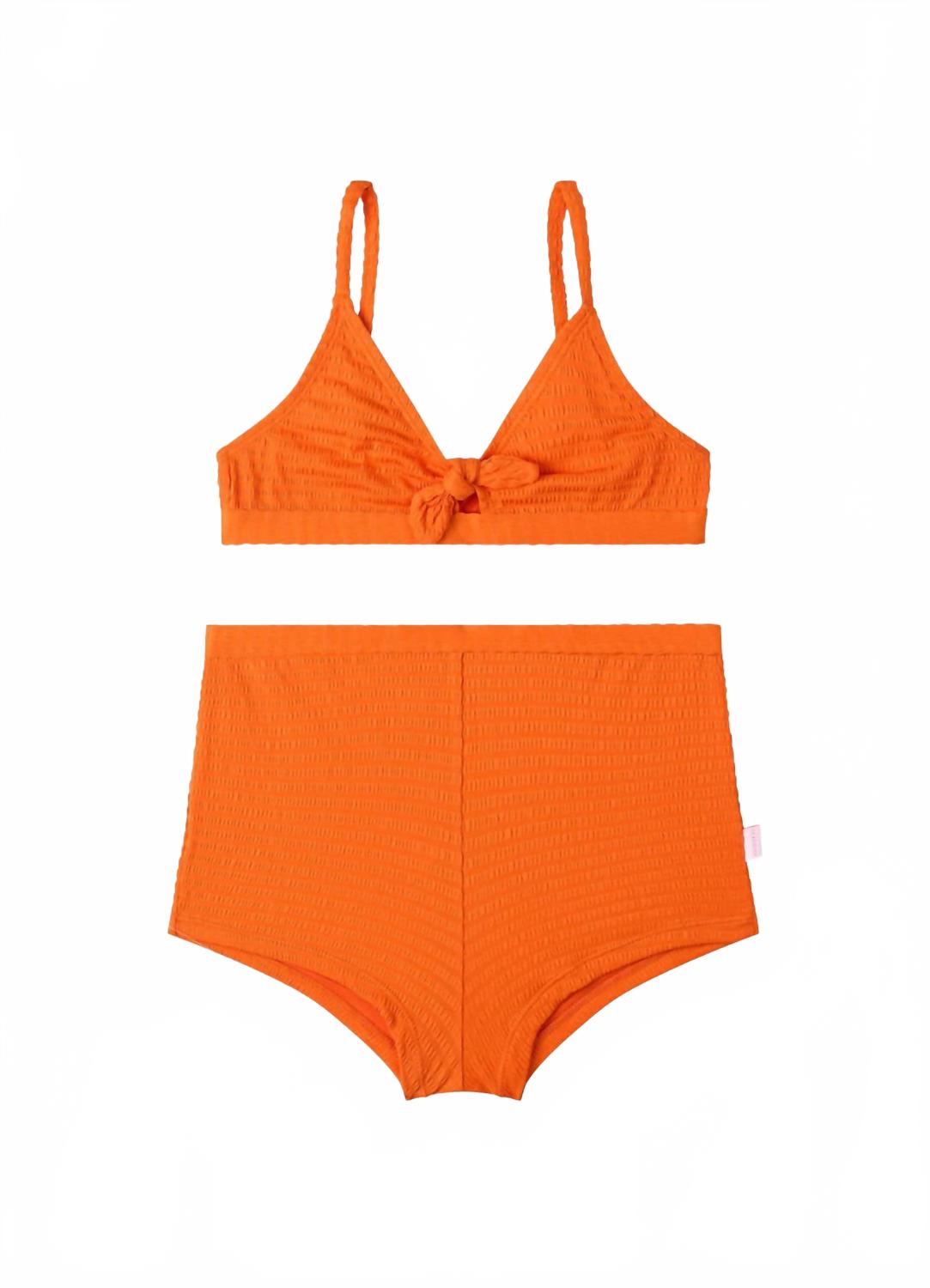 Детский бикини Papillon в мандариновом цвете Seafolly, Mandarin
Детский бикини Papillon в мандариновом цвете Seafolly, Mandarin