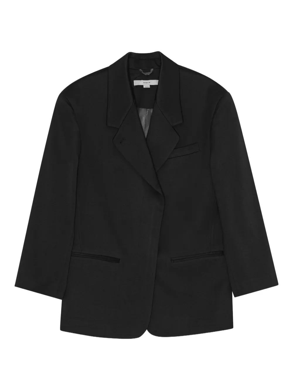 Однобортный блейзер с рукавами три четверти REMAIN, черный 
Однобортный блейзер с рукавами три четверти REMAIN, черный