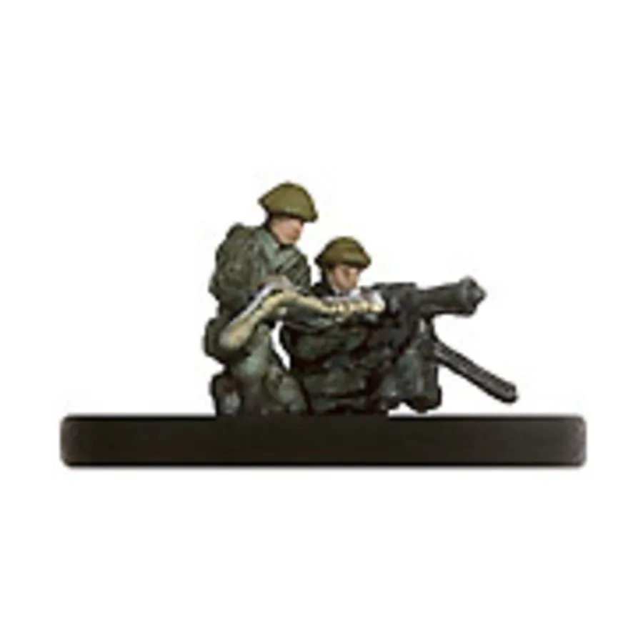 Пулеметная группа Виккерс (1939-1945) (В), Axis & Allies - Collectible Miniatures Game - 1939-1945 Singles
Пулеметная группа Виккерс (1939-1945) (В), Axis & Allies - Collectible Miniatures Game - 1939-1945 Singles