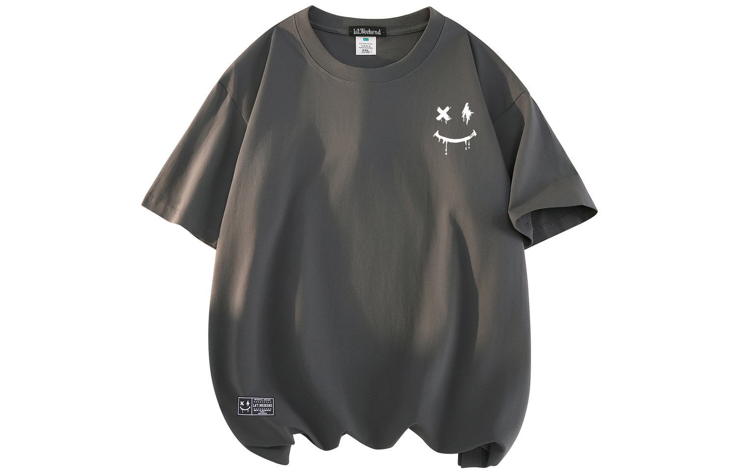 Футболка унисекс LA'T.WEEKEND, темно-серый
Футболка унисекс LA'T.WEEKEND, темно-серый