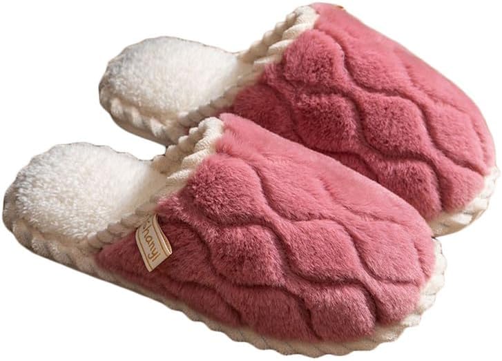 JadeRich Женские и Мужские мягкие удобные тапочки из искусственного меха, противоскользящие, уютные и теплые домашние тапочки унисекс, красный
JadeRich Женские и Мужские мягкие удобные тапочки из искусственного меха, противоскользящие, уютные и теплые домашние тапочки унисекс, красный