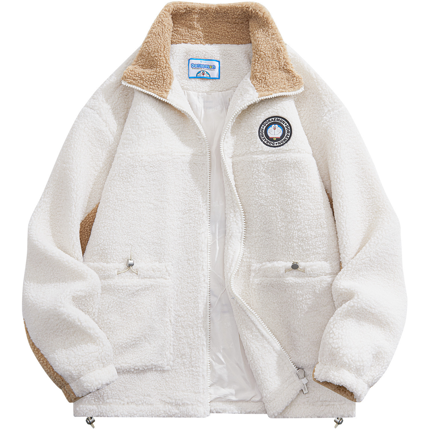 Doraemon Куртка вельветовая унисекс, Ecru (Drawstring)
Doraemon Куртка вельветовая унисекс, Ecru (Drawstring)