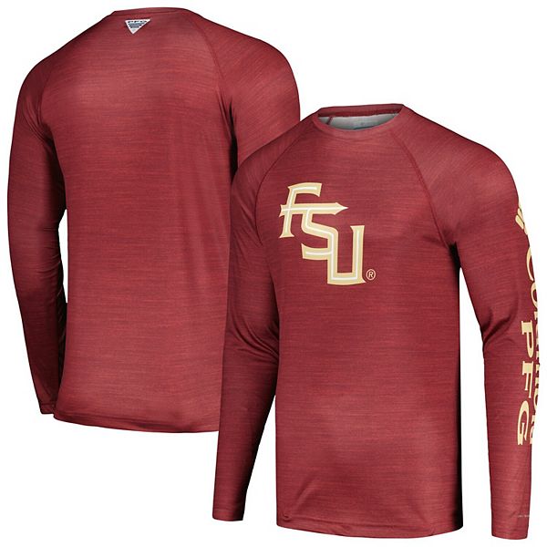 Мужская футболка с длинным рукавом Florida State Seminoles PFG Terminal Tackle Omni-Shade Columbia
Мужская футболка с длинным рукавом Florida State Seminoles PFG Terminal Tackle Omni-Shade Columbia