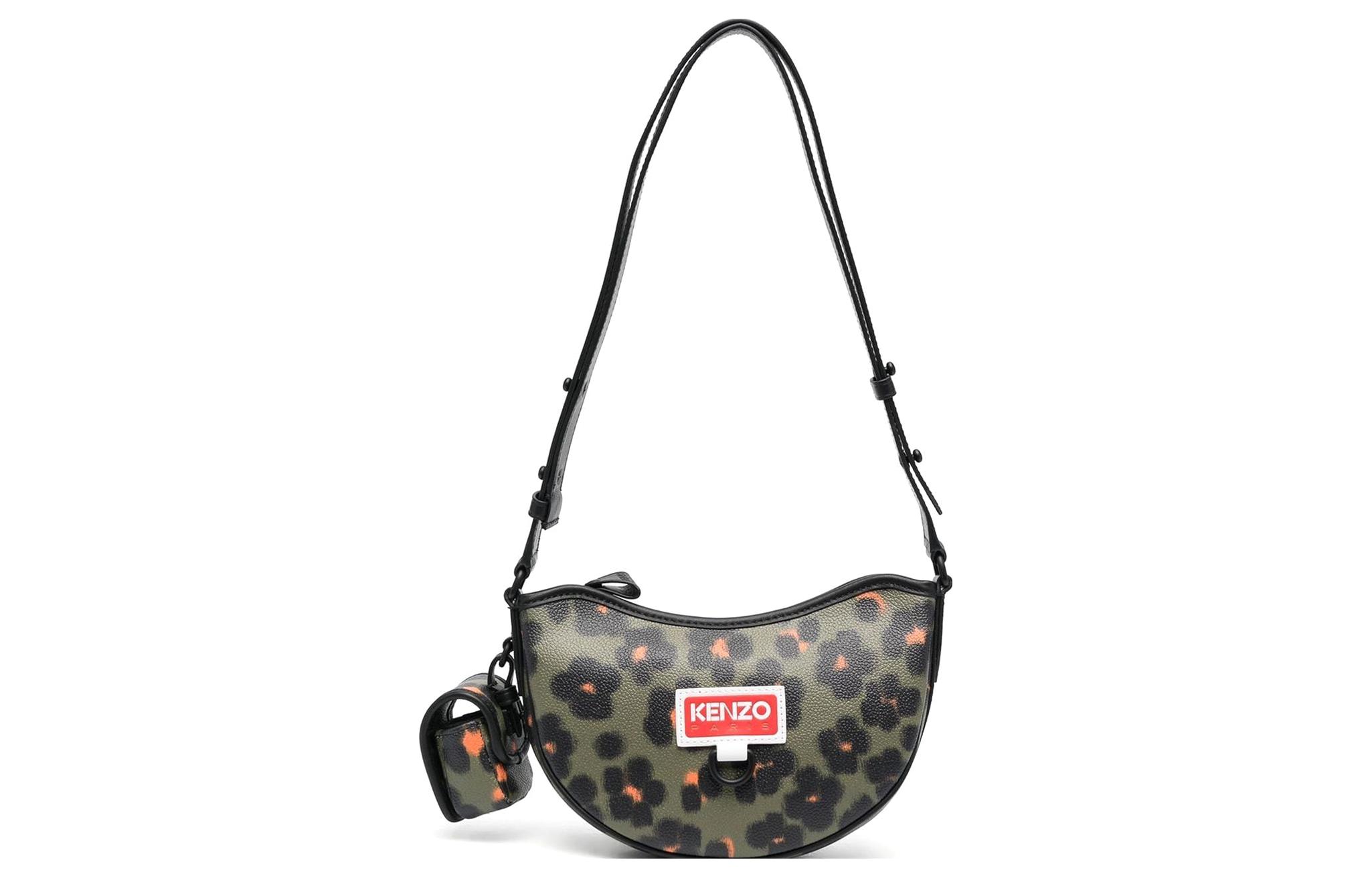 Кожаная с полиуретаном сумка через плечо, женская зеленая KENZO
Кожаная с полиуретаном сумка через плечо, женская зеленая KENZO