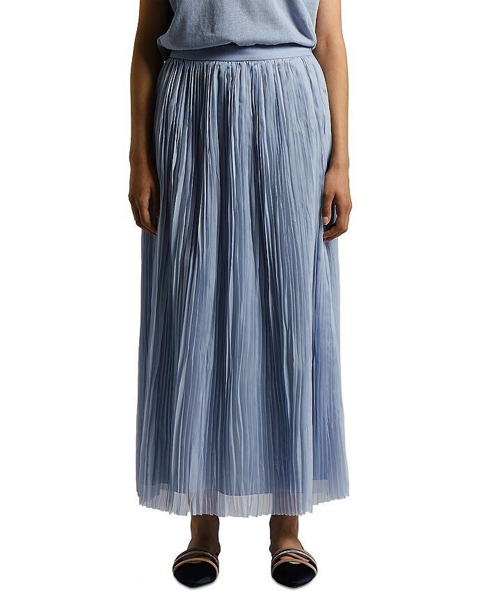 Фактурная юбка миди Peserico, синий
Фактурная юбка миди Peserico, синий