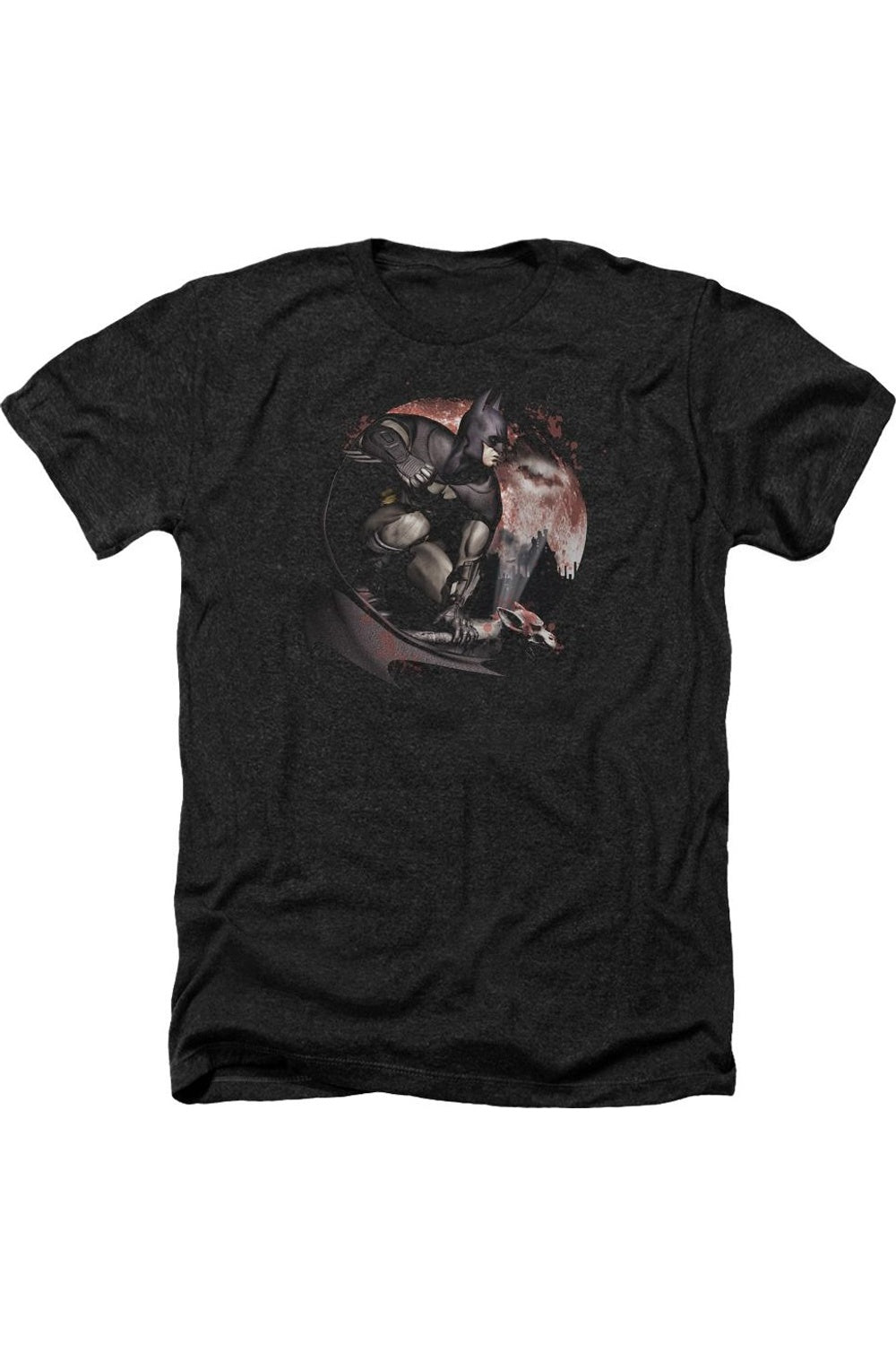 Футболка / футболка Batman Arkham City Blood Moon для взрослых Heather Gildan, черный
Футболка / футболка Batman Arkham City Blood Moon для взрослых Heather Gildan, черный